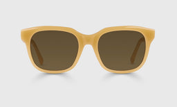 77-pb | Nomad polarized brown front eyeglass fames on neutral background