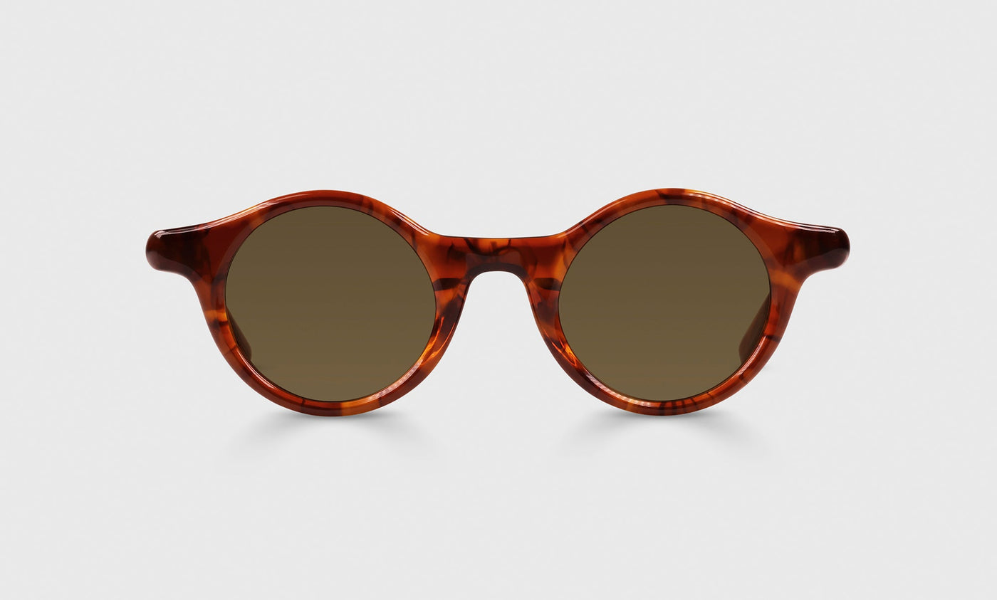 88-pb | Eye Candy polarized brown front eyeglass frames on neutral background