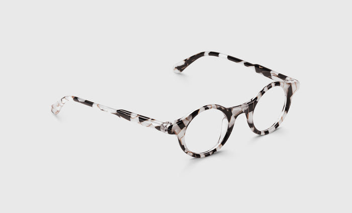  Eye Candy angled eyeglass frames on neutral background
