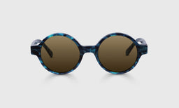 10-pb | Double Take front polarized brown eyeglass frames on neutral background