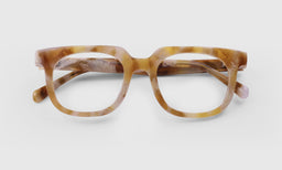 04 | Overachiever lay down eyeglass frames on neutral background