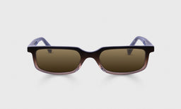 05-pb | Card Carrier front polarized brown eyeglass frames on neutral background