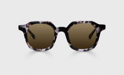 19-pb | Hero Complex front polarized brown eyeglass frames on neutral background