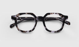 19 | Hero Complex lay down eyeglass frames on neutral background