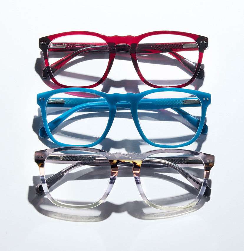 New Sport in Red, Blue, and Grey Stripes