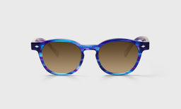 09-pb | classic eyebobs Bitty Witty, Round, Narrow, bifocal reader sunglasses, polarized grey sunglasses