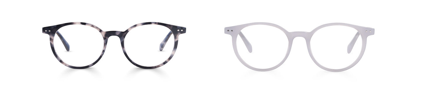 Case Closed in Black & White Tortoise & Grey
