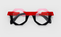 01 | eyebobs Glasses, In Theory, Geometric, Wide, Readers, Laydown