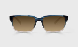 59-pb | classic eyebobs Hugh Jass, Rectangle, Wide, bifocal reader sunglasses, polarized grey sunglasses