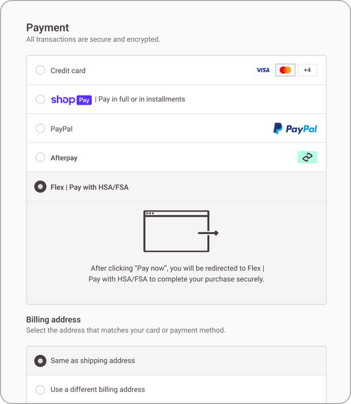 How Flex Works Step Two