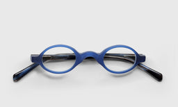 09 | classic Eyebobs Old Money, Round, Narrow, readers, blue light, prescription glasses, lay down image