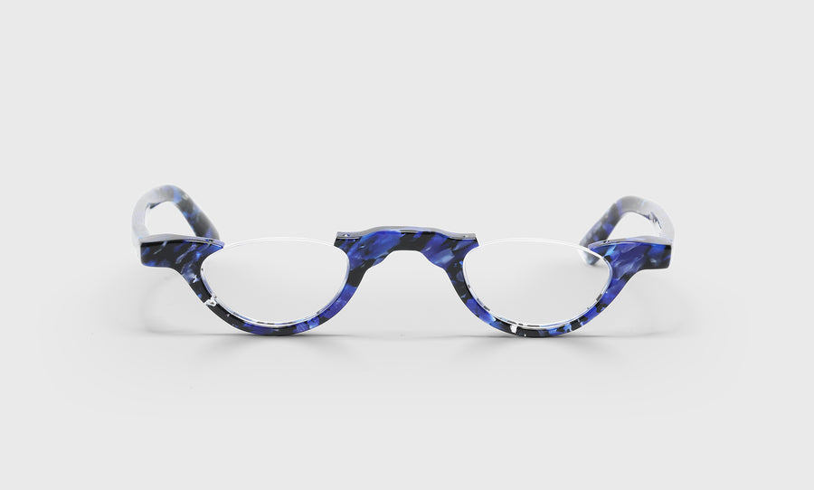 08_eyebobs premium designer topless readers, blue light and prescription glasses in blue multi