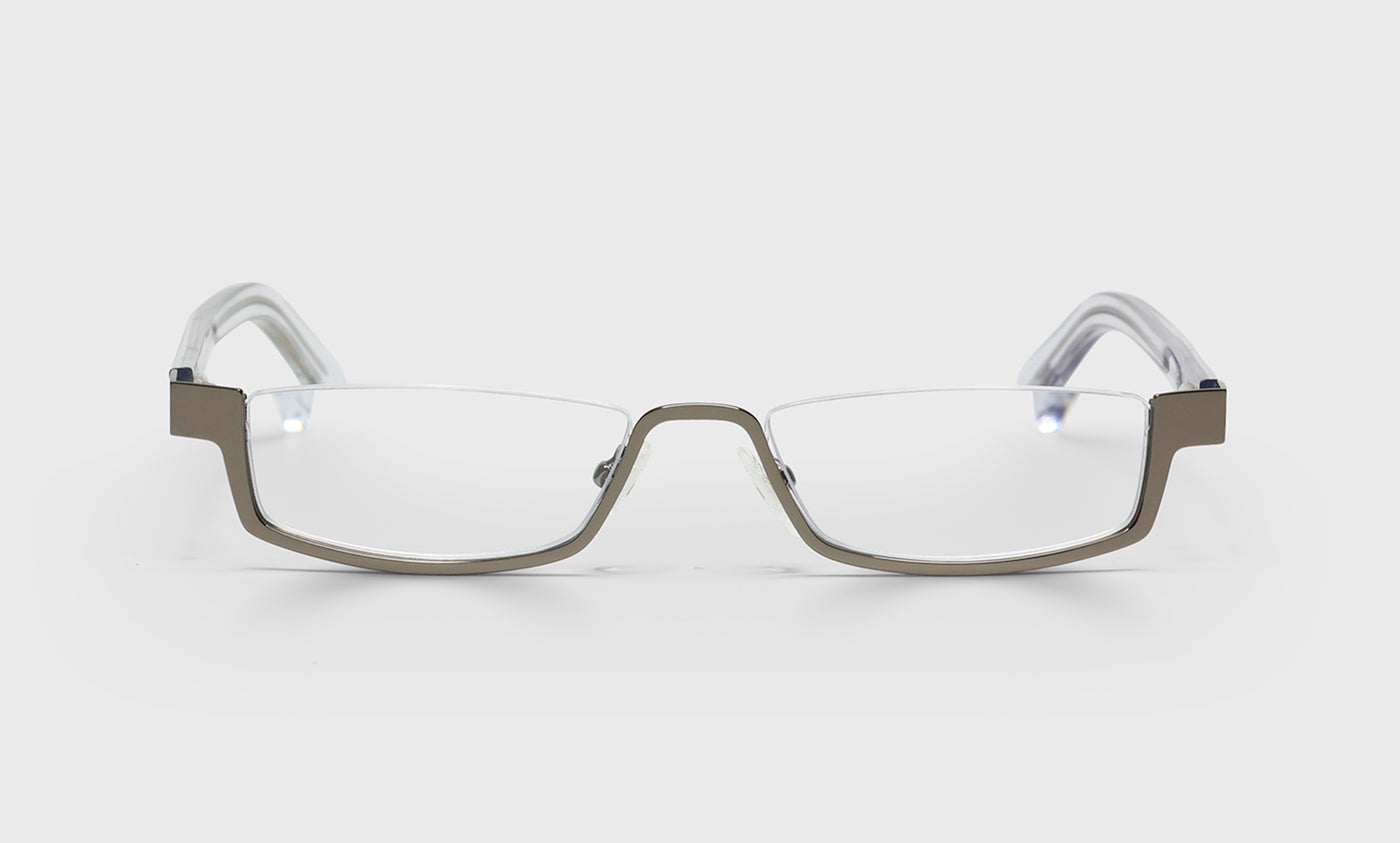 51_eyebobs premium designer peek performer readers, blue light and prescription glasses in gunmetal