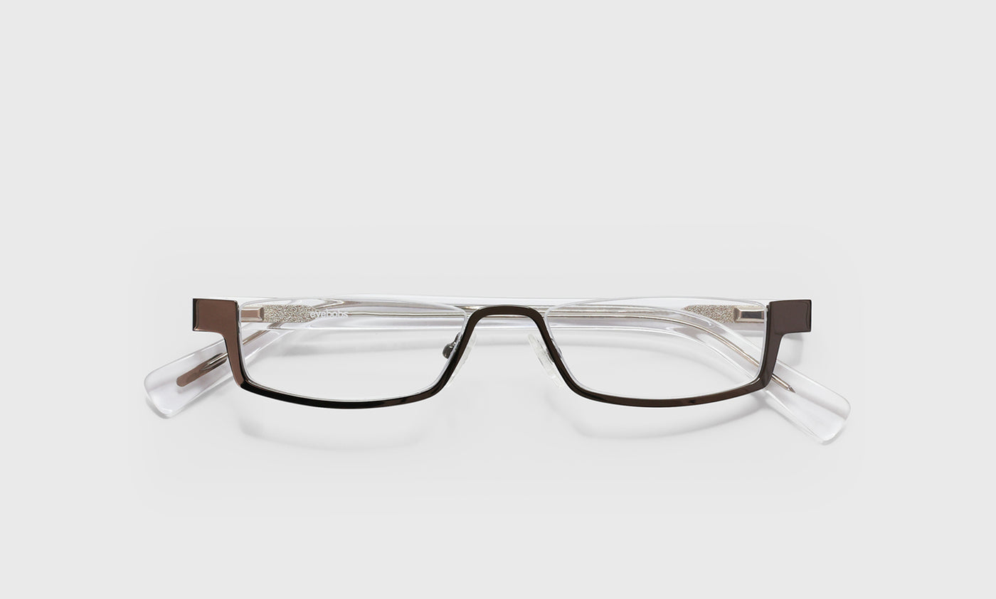 51_eyebobs premium designer peek performer readers, blue light and prescription glasses in gunmetal