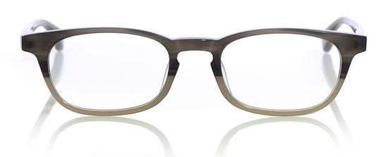 58 - Grey Horn Fade Front with Grey Horn temples