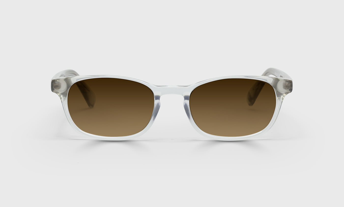 74-pb | eyebobs premium designer on board readers, blue light and prescription glasses in grey crystal, polarized brown