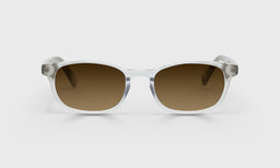74-pb | eyebobs premium designer on board readers, blue light and prescription glasses in grey crystal, polarized brown