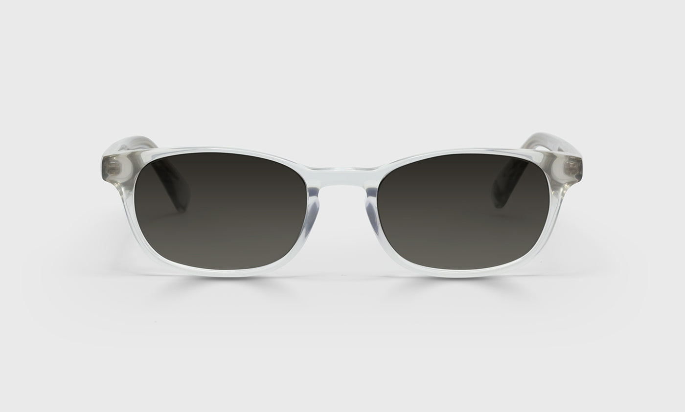74-pg | eyebobs premium designer on board readers, blue light and prescription glasses in grey crystal, polarized grey