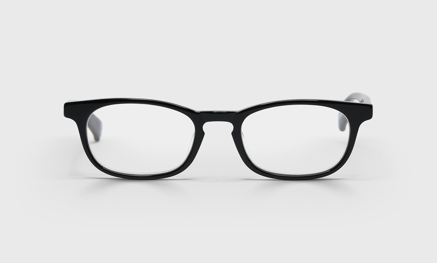 90_eyebobs premium designer on board readers, blue light and prescription glasses in matte black