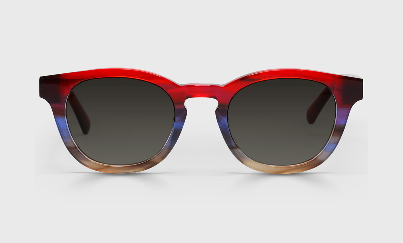 02-pg | premium eyebobs Waylaid Round Average bifocal reader sunglasses polarized grey sunglasses