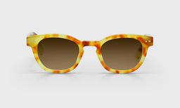 04_eyebobs premium designer waylaid readers, blue light and prescription glasses in caramel tortoise, polarized brown