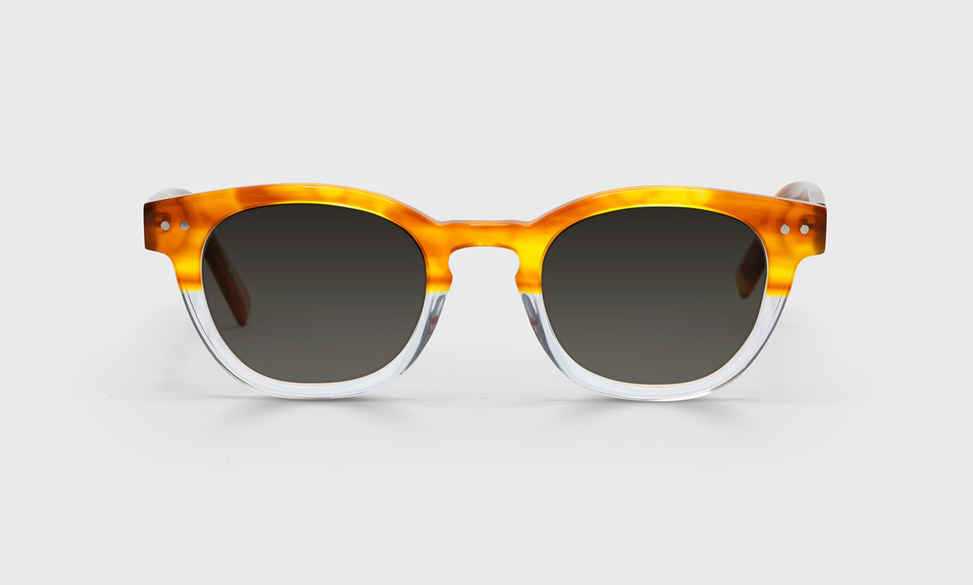 19-pg | eyebobs premium designer waylaid readers, blue light and prescription glasses in amber & clear, polarized grey