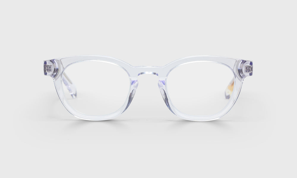 51_eyebobs premium designer waylaid readers, blue light and prescription glasses in crystal 