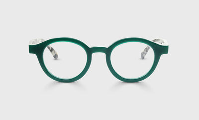 TV Party Average Color 18 - Green Front and Black with Grey Rock Garden Temples