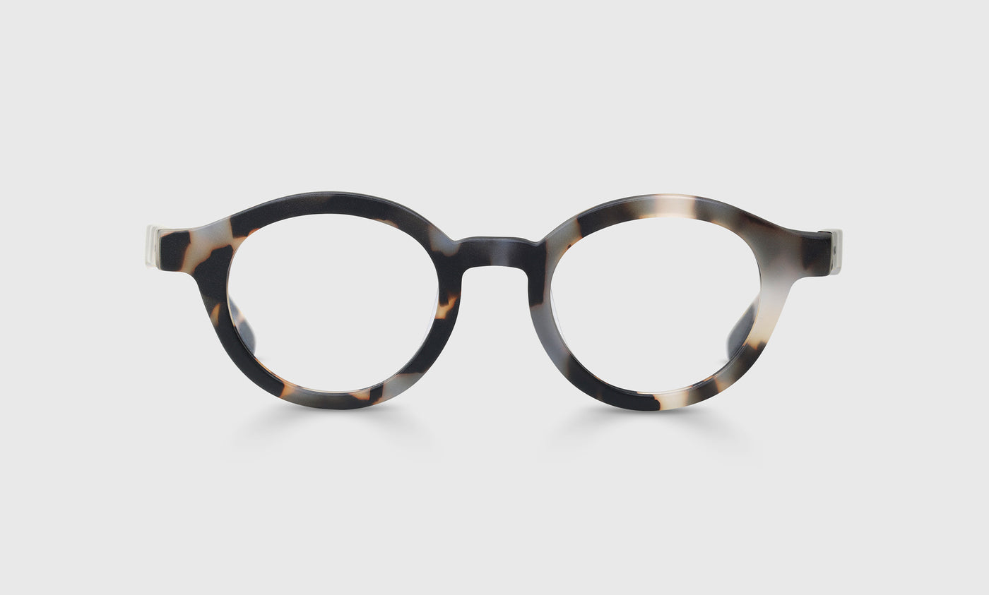 TV Party Average Color 74 - Matte Grey Tortoise Front and Temples