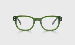 Biff Narrow Color 16 - Olive Green Front and Temples