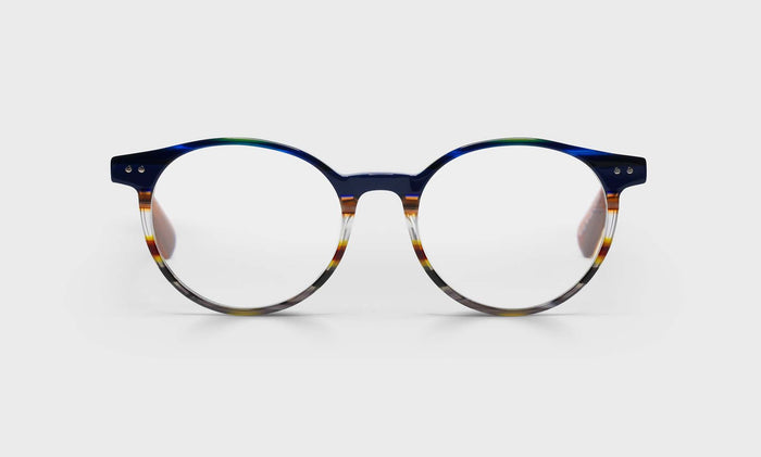 Eyebobs Case Closed Prescription Glasses Round Eyeglasses Red