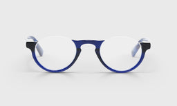 10 | eyebobs Vice Chair, Narrow, Half-Rim, Readers and Prescription Glasses, Front