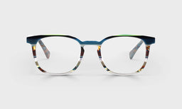 59_eyebobs premium designer board room readers, blue light and prescription glasses in multi stripes