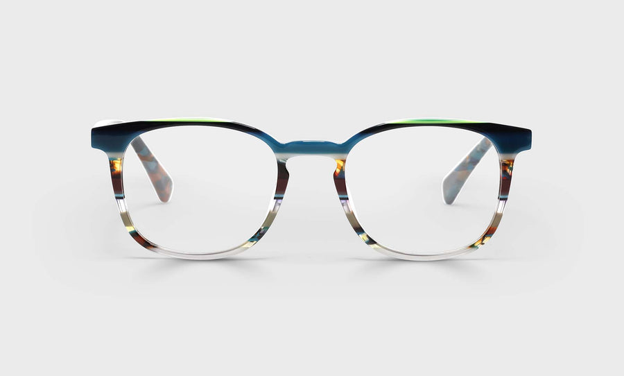 59_eyebobs premium designer board room readers, blue light and prescription glasses in multi stripes