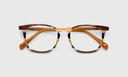 76 | | classic Eyebobs Boardroom, Square, Average, readers, blue light, prescription glasses, lay down image