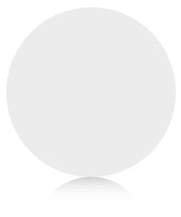 Minimalist single vision prescription lenses displayed on a reflective surface with a clean white background