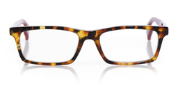 Number Cruncher Color 41 - Tortoise Front with Red Temples