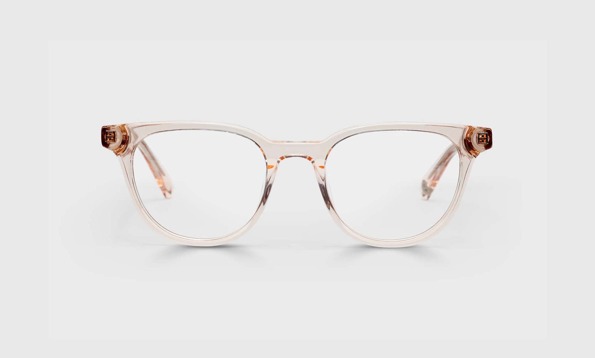 45_eyebobs premium designer Eleanor readers, blue light and prescription glasses in pink crystal