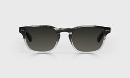 88-pg | eyebobs premium designer old sport readers, blue light and prescription glasses in black grey fade, polarized grey