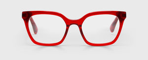 01_eyebobs premium designer overlook readers, blue light and prescription glasses in red crystal
