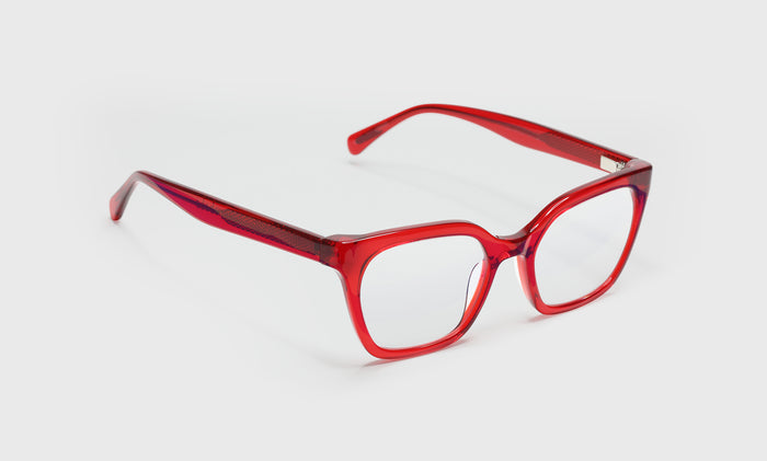 01_eyebobs premium designer overlook readers, blue light and prescription glasses in red crystal