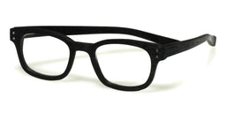 Biff Wide Color 00 - Matte Black Woodgrain Front and Temples