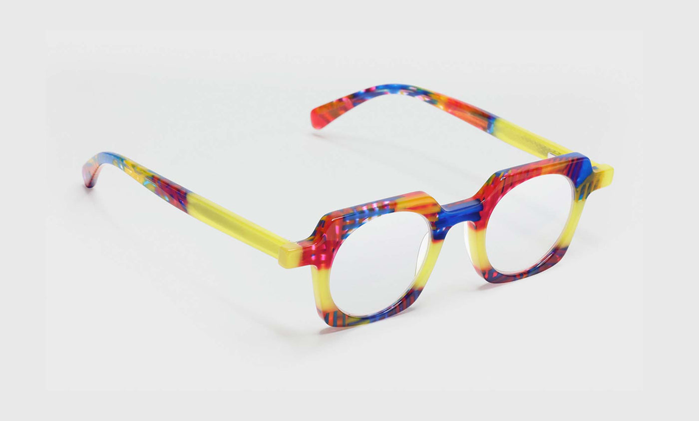 01_eyebobs premium designer what chutzpah’d readers, blue light and prescription glasses in red & yellow