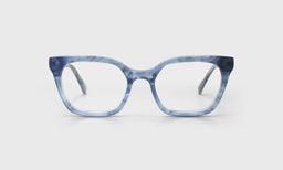 Overlook Narrow Color 10 - Blue Demi Front and Temples
