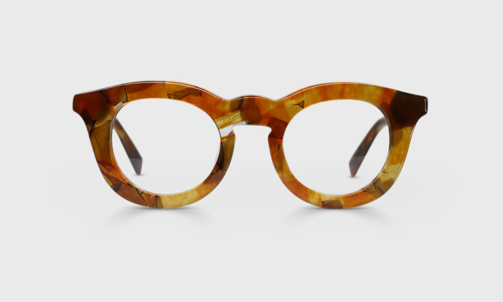 80s Mirror Flat Top Half Rim Wind Breaker Side Lens Sport