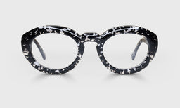 Abundant Color 01 - Black & Crystal Chop Front and Temples