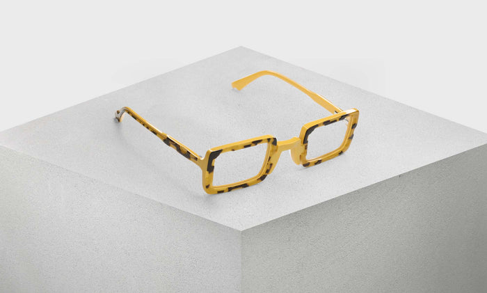  eyebobs Hi Art, Wide, Rectangle, reader, blue light, prescription glasses, pedestal image
