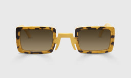 77-pb | eyebobs Hi Art, Wide, Rectangle, bifocal reader sunglasses, polarized brown sunglasses