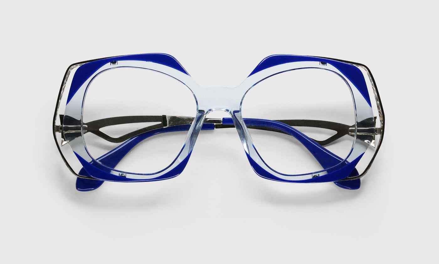 10 | eyebobs Muse, Wide, Geometric, reader, blue light, prescription sunglasses, lay down
