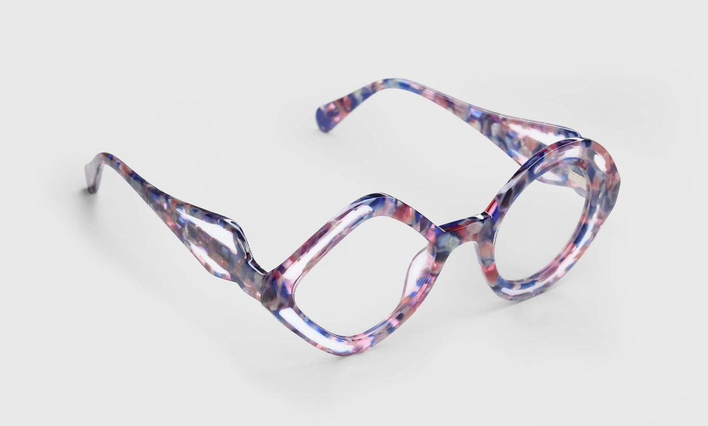 45 | eyebobs Eh-Symmerical, Geometric, Wide, reader, blue light, prescription glasses, angle image
